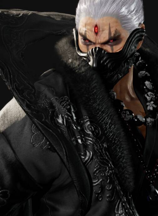 Black  - Kazuya - Floppa Original