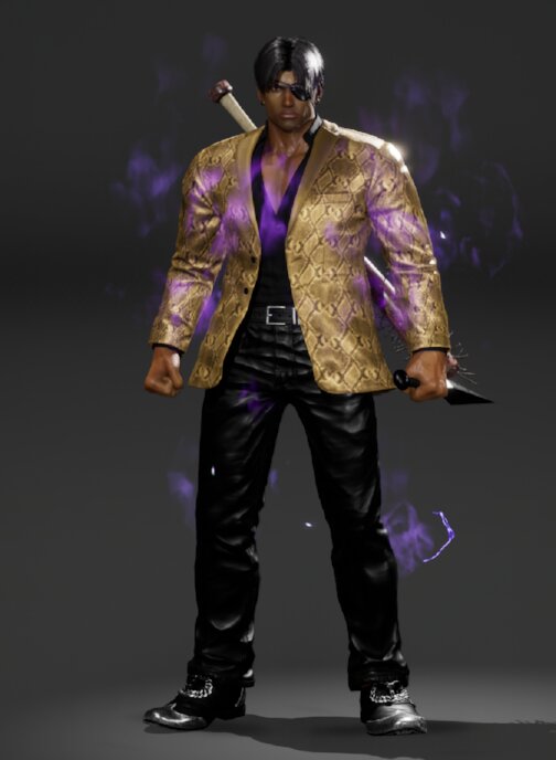 Eddy as Mad dog Majima