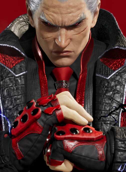 Red and Black - Kazuya - Floppa Original